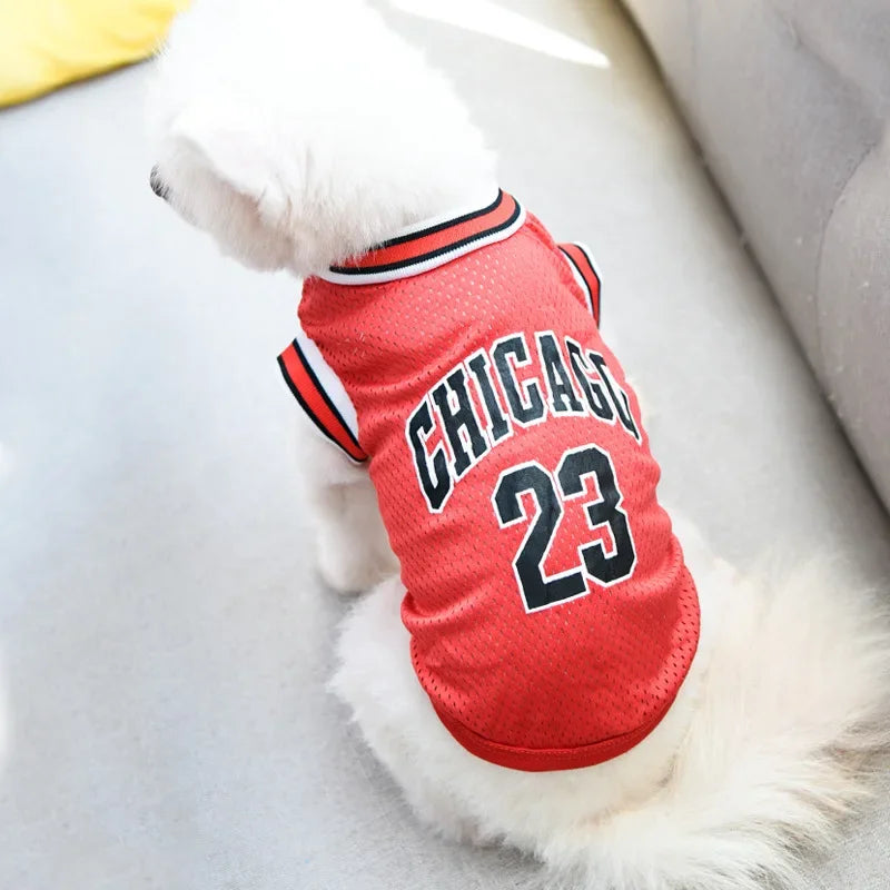 HoopDog Basketball Shirt – Summer Jersey for Pets