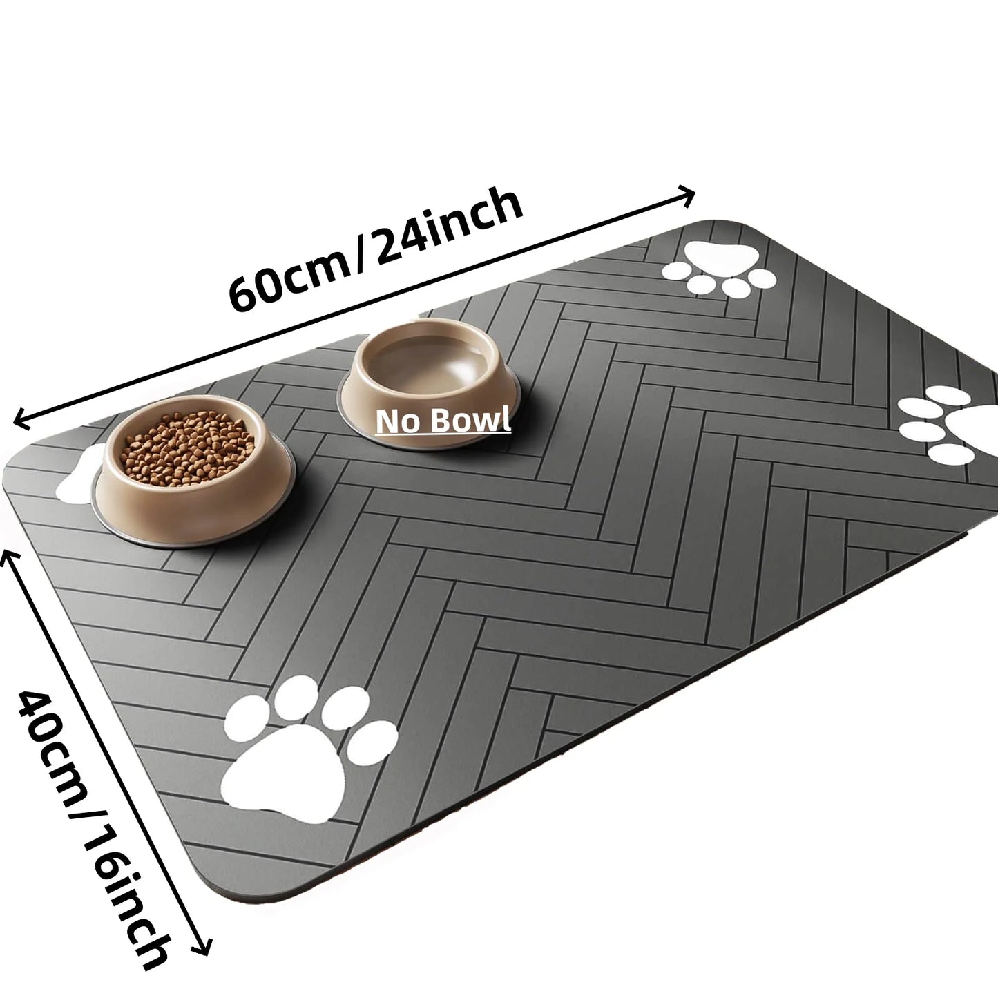 Pet Mat – Non-Slip Waterproof Food & Water Mat