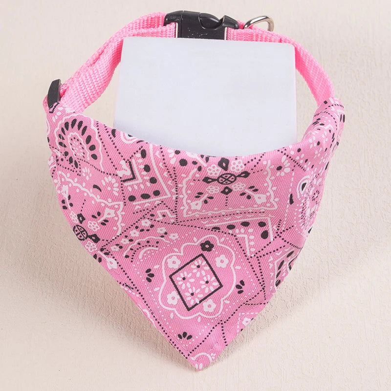 StylePaws Bandana Collar – Adjustable Scarf for Small Pets