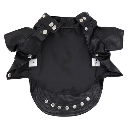 Rock&Roll Dog Jacket – Leather Coat for Small & Large Breeds