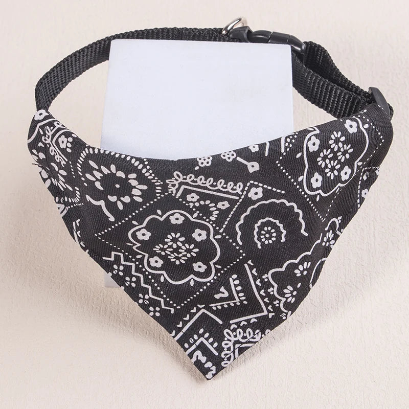 StylePaws Bandana Collar – Adjustable Scarf for Small Pets