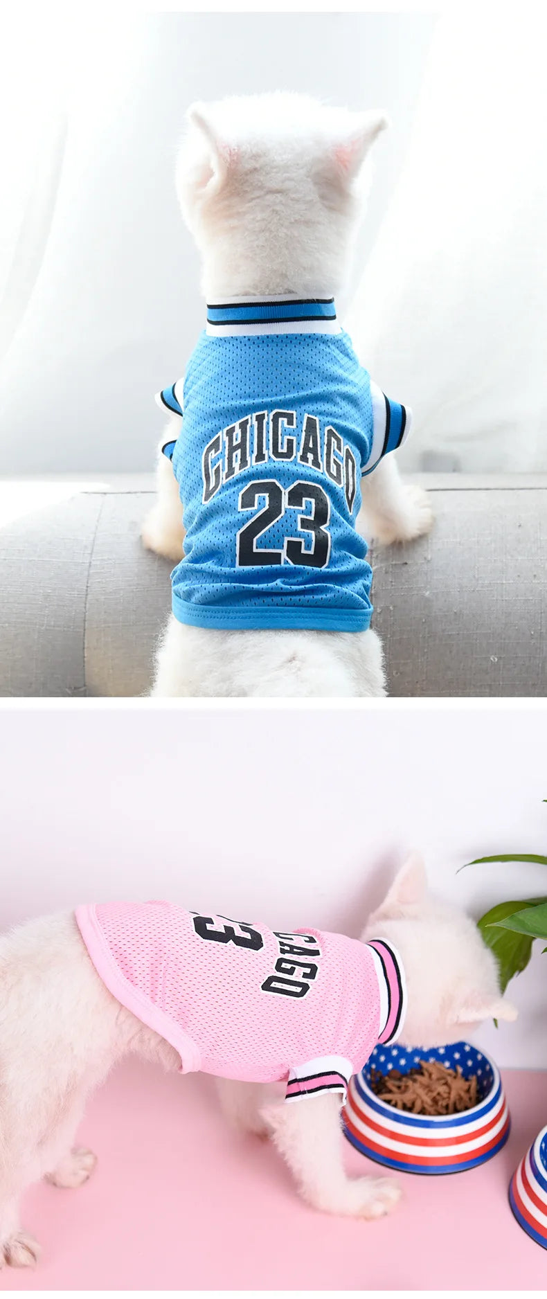 HoopDog Basketball Shirt – Summer Jersey for Pets