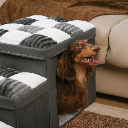 Luxury Pet Stairs,Bed and Home Handmade – Folding Storage Space