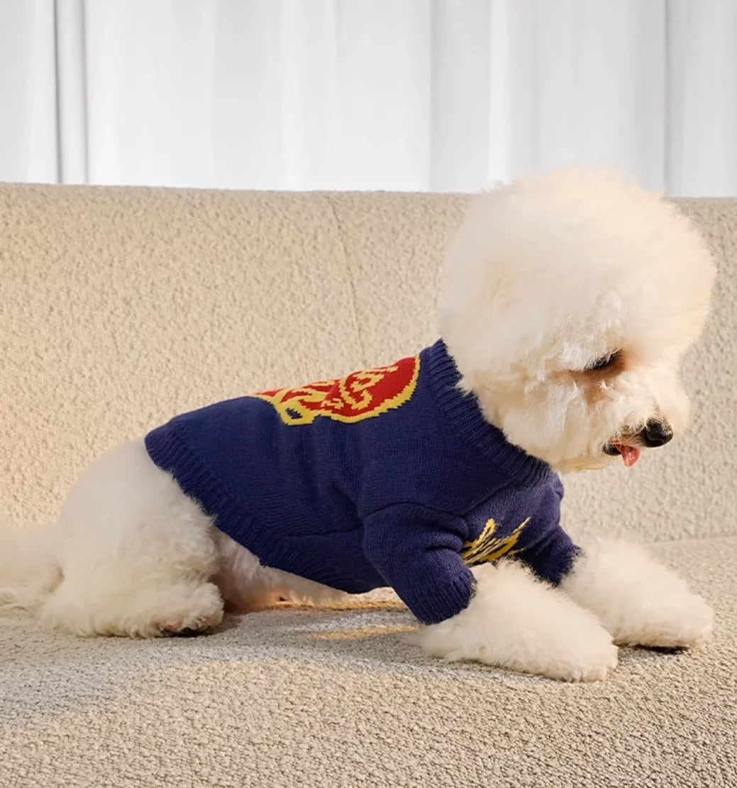 Chic Sweater Dog – Warm Designer Clothing for Pets