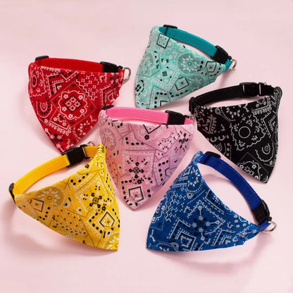 StylePaws Bandana Collar – Adjustable Scarf for Small Pets