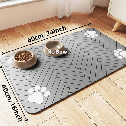 Pet Mat – Non-Slip Waterproof Food & Water Mat