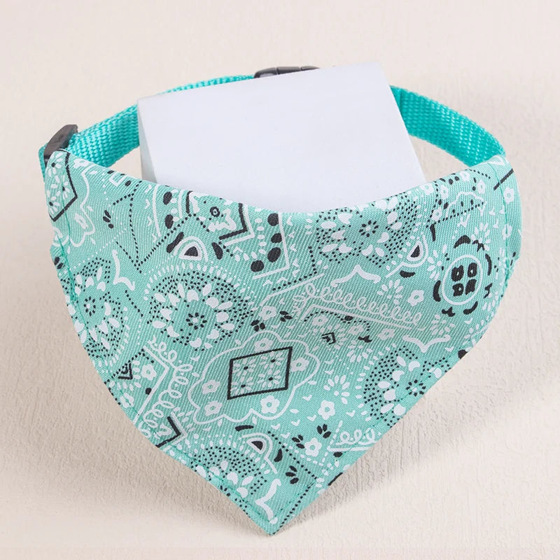 StylePaws Bandana Collar – Adjustable Scarf for Small Pets