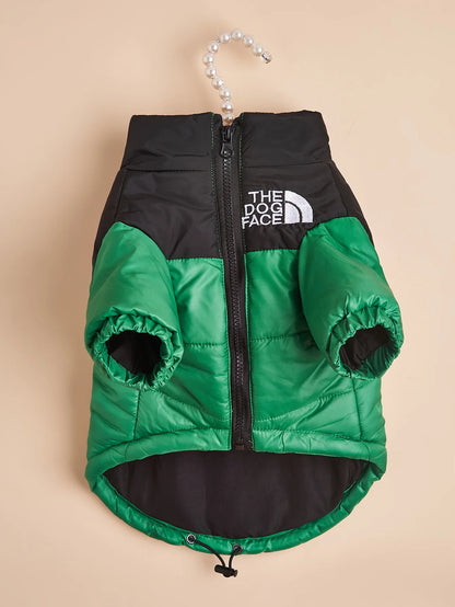 The Dog Face Jacket – Windproof Winter Wear