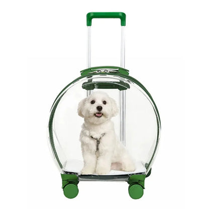 Travel Beauty Case – Portable Pet Trolley for Small Breeds