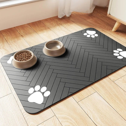 Pet Mat – Non-Slip Waterproof Food & Water Mat