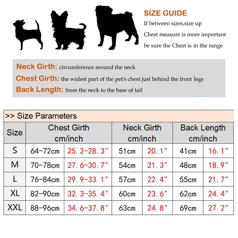 Snowsuit – Warm Jacket for Large Breeds