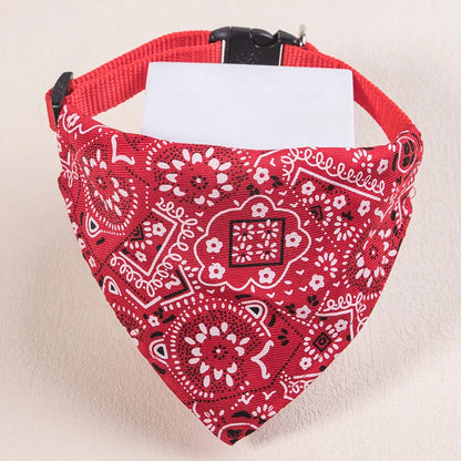 StylePaws Bandana Collar – Adjustable Scarf for Small Pets