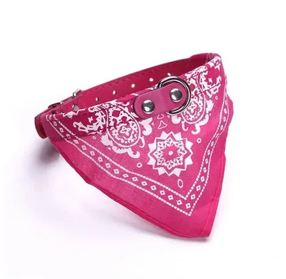 Stylish Bandana Cat – Adjustable Necktie Scarf for Pets