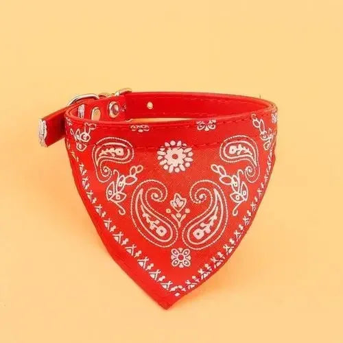 Stylish Bandana Cat – Adjustable Necktie Scarf for Pets